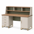Escritorio de MDF con Base de Metal 150x60x120 cm